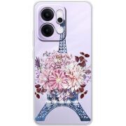 Чохол зі стразами OPPO Reno 14 Pro 5G Eiffel Tower