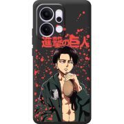 Чорний чохол BoxFace OPPO Reno 14 Pro 5G Атака Титанов Леви