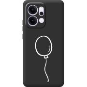 Чорний чохол BoxFace OPPO Reno 14 Pro 5G Balloon