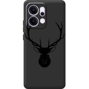 Чорний чохол BoxFace OPPO Reno 14 Pro 5G Deer