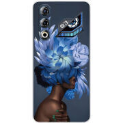 Чохол BoxFace Nubia Neo 3 GT 5G Exquisite Blue Flowers