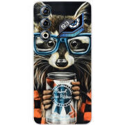 Чохол BoxFace Nubia Neo 3 GT 5G Енот с банкой