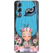 Прозорий чохол BoxFace Nubia Neo 3 GT 5G Blue Hair