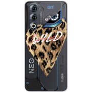 Прозорий чохол BoxFace Nubia Neo 3 GT 5G Wild Love