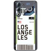 Прозорий чохол BoxFace Nubia Neo 3 GT 5G Ticket Los Angeles