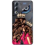 Прозорий чохол BoxFace Nubia Neo 3 GT 5G Queen and Princess