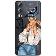 Прозорий чохол BoxFace Nubia Neo 3 GT 5G Live The Moment