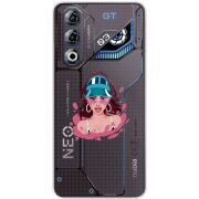 Прозорий чохол BoxFace Nubia Neo 3 GT 5G Selena Gomez