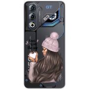 Прозорий чохол BoxFace Nubia Neo 3 GT 5G love is in the air