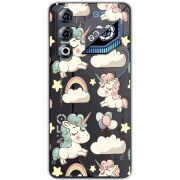 Прозорий чохол BoxFace Nubia Neo 3 GT 5G Unicorns
