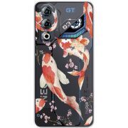 Прозорий чохол BoxFace Nubia Neo 3 GT 5G Japanese Koi Fish