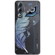Прозорий чохол BoxFace Nubia Neo 3 GT 5G Feather