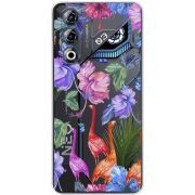 Прозорий чохол BoxFace Nubia Neo 3 GT 5G Flamingo