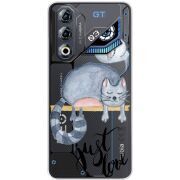 Прозорий чохол BoxFace Nubia Neo 3 GT 5G Just Love