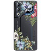 Прозорий чохол BoxFace Nubia Neo 3 GT 5G Floral