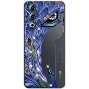 Чохол зі стразами Nubia Neo 3 GT 5G Peafowl