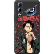 Чорний чохол BoxFace Nubia Neo 3 GT 5G Атака Титанов Леви