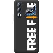 Чорний чохол BoxFace Nubia Neo 3 GT 5G Free Fire White Logo