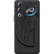 Чорний чохол BoxFace Nubia Neo 3 GT 5G Horse