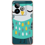 Чохол BoxFace Realme GT 7 5G Green Owl