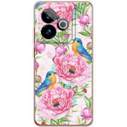 Чохол BoxFace Realme GT 7 5G Birds and Flowers