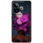 Чохол BoxFace Realme GT 7 5G Exquisite Purple Flowers