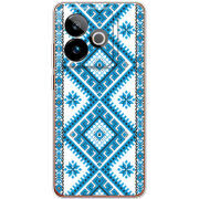 Чохол BoxFace Realme GT 7 5G Блакитний Орнамент