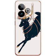 Чохол BoxFace Realme GT 7 5G Black Deer