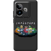 Чорний чохол BoxFace Realme GT 7 5G Among Us Impostors