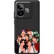Чорний чохол BoxFace Realme GT 7 5G BTS
