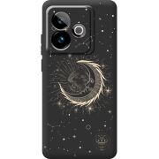 Чорний чохол BoxFace Realme GT 7 5G Moon