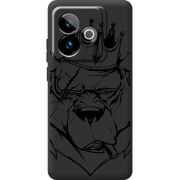 Чорний чохол BoxFace Realme GT 7 5G Bear King