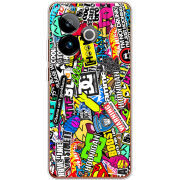 Чохол BoxFace Realme GT 7T 5G Multicolored Inscriptions