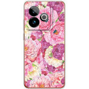 Чохол BoxFace Realme GT 7T 5G Pink Peonies