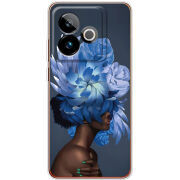 Чохол BoxFace Realme GT 7T 5G Exquisite Blue Flowers