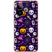 Чохол BoxFace Realme GT 7T 5G Halloween Purple Mood