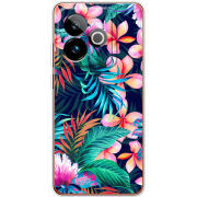 Чохол BoxFace Realme GT 7T 5G flowers in the tropics