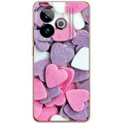 Чохол BoxFace Realme GT 7T 5G Сердечки