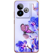 Чохол BoxFace Realme GT 7T 5G Orchids and Butterflies