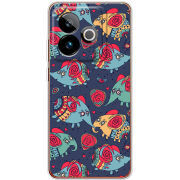 Чохол BoxFace Realme GT 7T 5G Flying Elephants