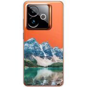 Прозорий чохол BoxFace Realme GT 7T 5G Blue Mountain