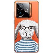Прозорий чохол BoxFace Realme GT 7T 5G MR. Rabbit
