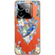Прозорий чохол BoxFace Realme GT 7T 5G Spring Bird