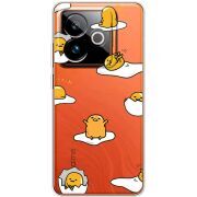 Прозорий чохол BoxFace Realme GT 7T 5G Gudetama