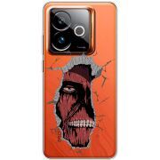 Прозорий чохол BoxFace Realme GT 7T 5G Нападение Титана