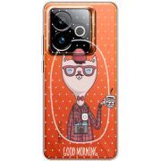 Прозорий чохол BoxFace Realme GT 7T 5G Good Morning