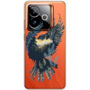 Прозорий чохол BoxFace Realme GT 7T 5G Eagle