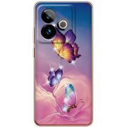 Чохол зі стразами Realme GT 7T 5G Butterflies