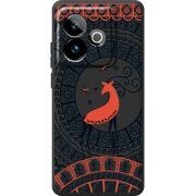 Чорний чохол BoxFace Realme GT 7T 5G Ornament