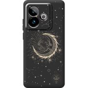 Чорний чохол BoxFace Realme GT 7T 5G Moon